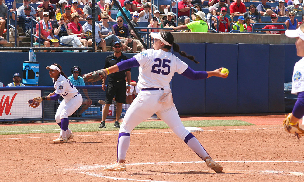 Softball Pitchers Are Fielders Too