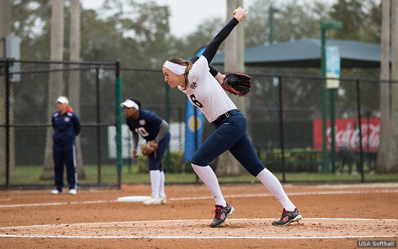 Team Usa Rosters Set For 18 Fastpitch Softball News College Softball Club Softball