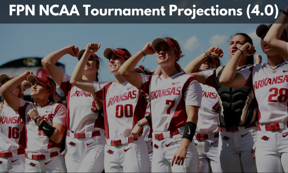 Bracketology Final College Softball NCAA Tournament Projections