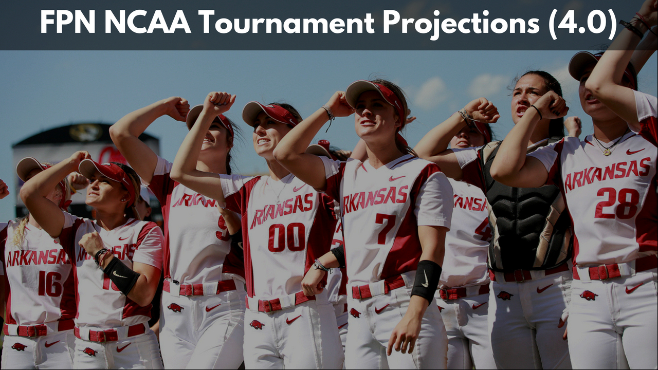 Bracketology Final College Softball NCAA Tournament Projections